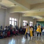थिएटर विभाग द्वारा सूचना का अधिकार अधिनियम पर नुक्कड़ नाटक का आयोजन