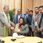 मुख्यमंत्री पुष्कर सिंह धामी से डॉ. दीपा मलिक ने की शिष्टाचार भेंट